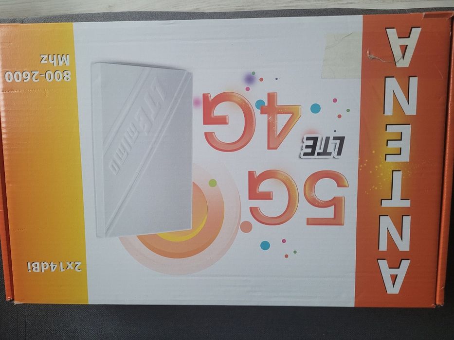 Nowa Antena zewnętrzna LTE/5G SMA/T9 5M kabel
