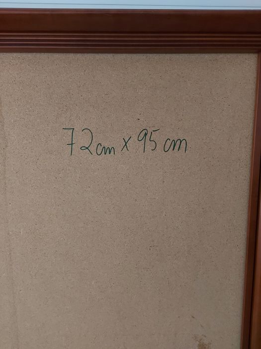 Base de espelho em cerejeira