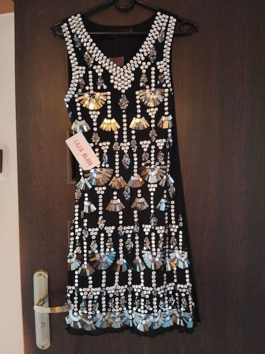 Sukienka krotka czarna