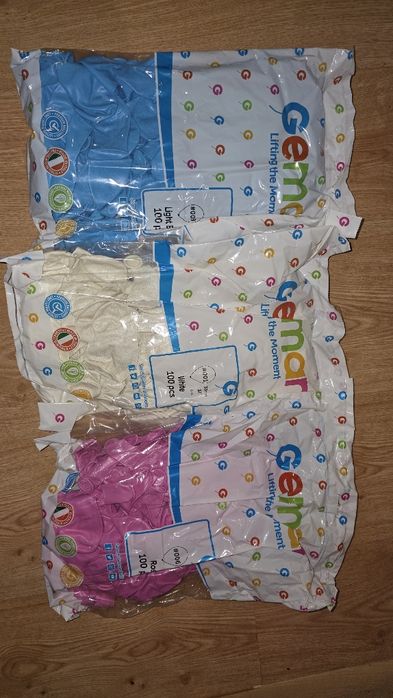 Кульки надувні на гендер-паті