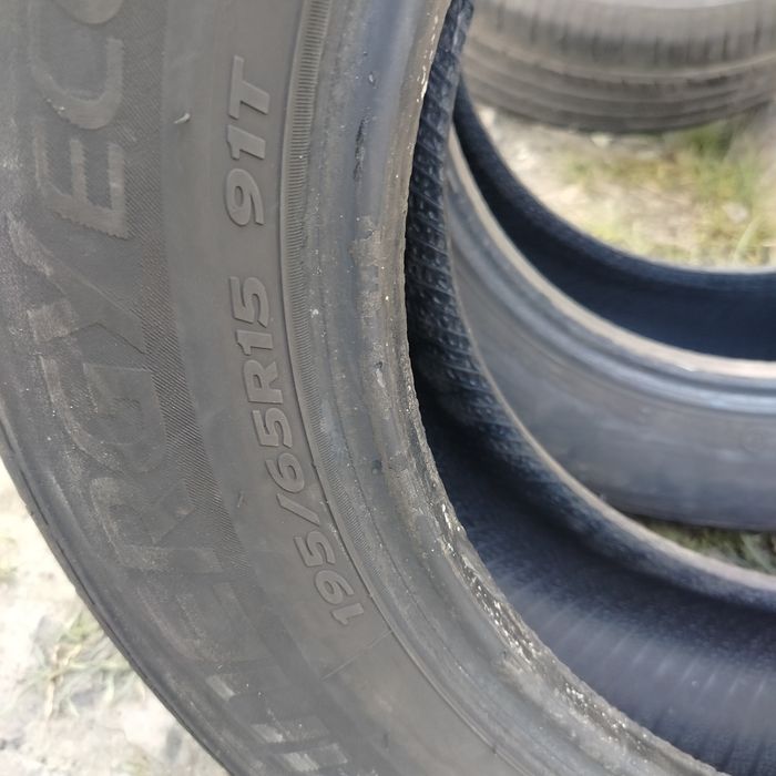 шини резина літня  195/65 R15 2021 року hankook пара