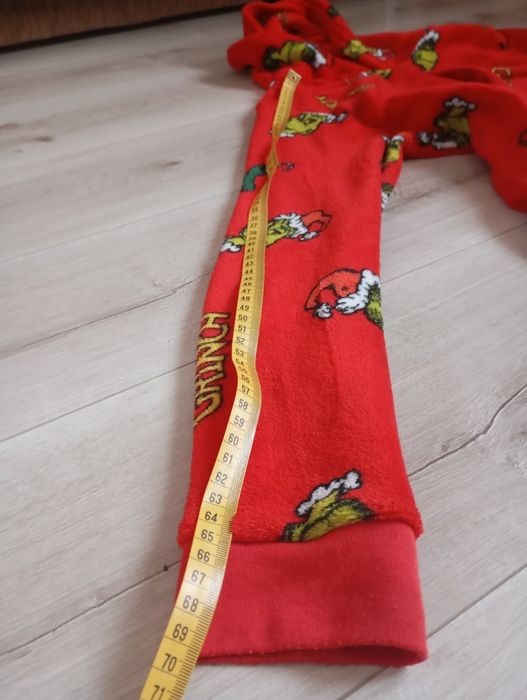 Piżama/kombinezon pluszowy Grinch