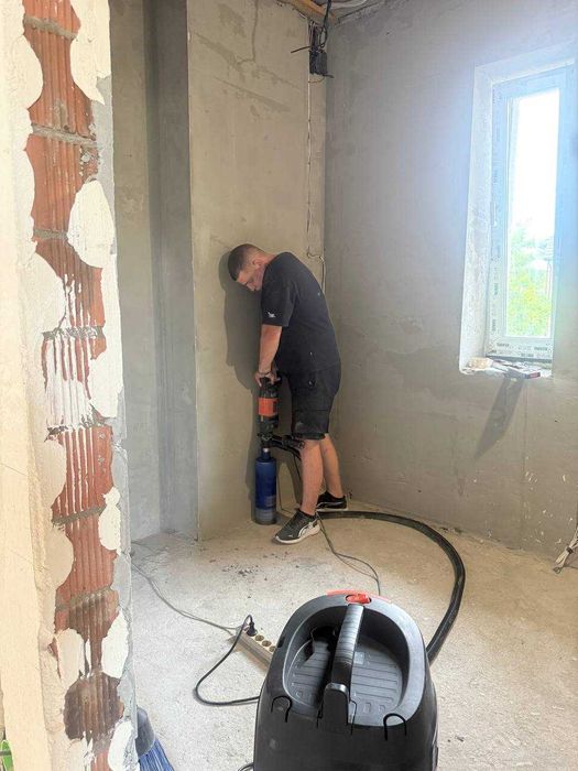 Алмазне буріння сверління отворів