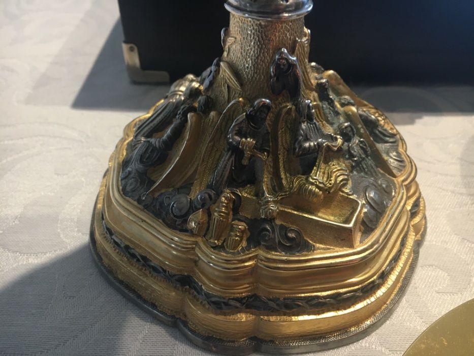 Cálice, pixide e patena