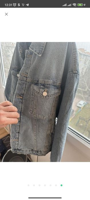 Куртка жіноча джинсова Зара Zara S - XL