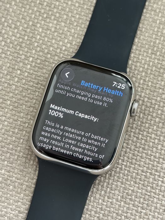 Apple watch 8 45mm stainless steel