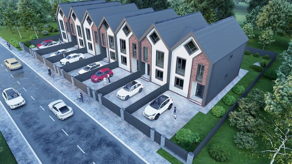 Залишився один!!! Просторий таунхаус 125 кв.м. з газом біля ЖК Чайка