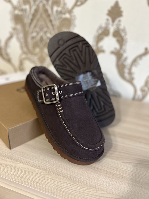 UGG Goldenstar Evelina Clog Chocolate | уги шльопанці | уги клог