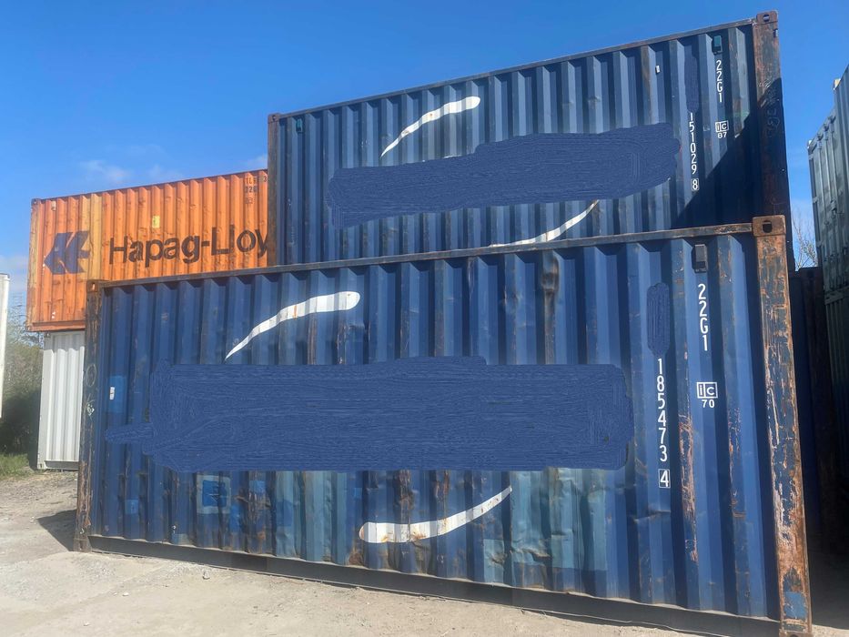 Kontener Morski 20'DV - używany