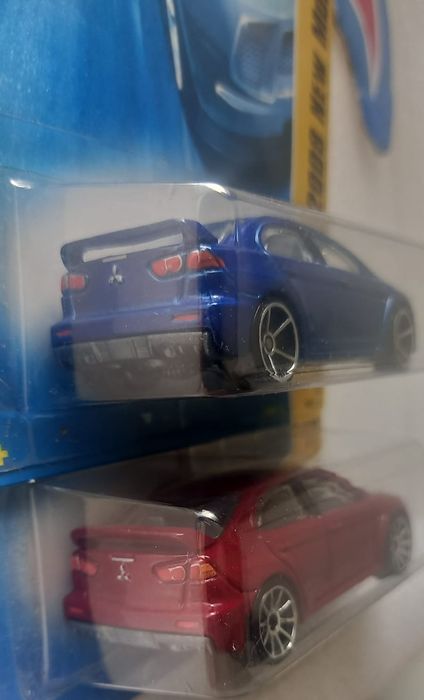 Conjunto 2 , 2008 Lancer Evolution Hot wheels