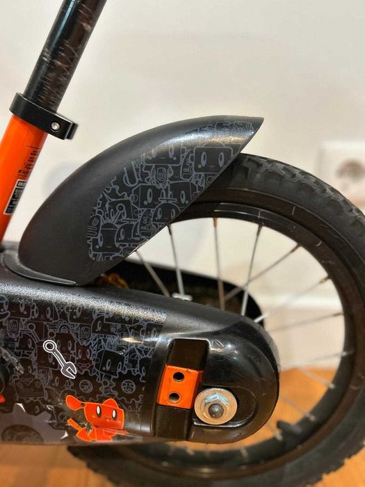 Bicicleta infantil B'Twin 500 Robot de 16 polegadas.