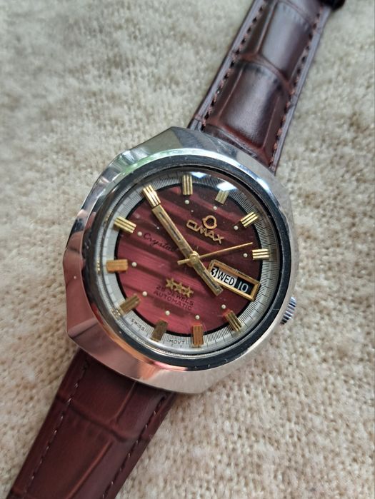Omax automatic stalowy piękny