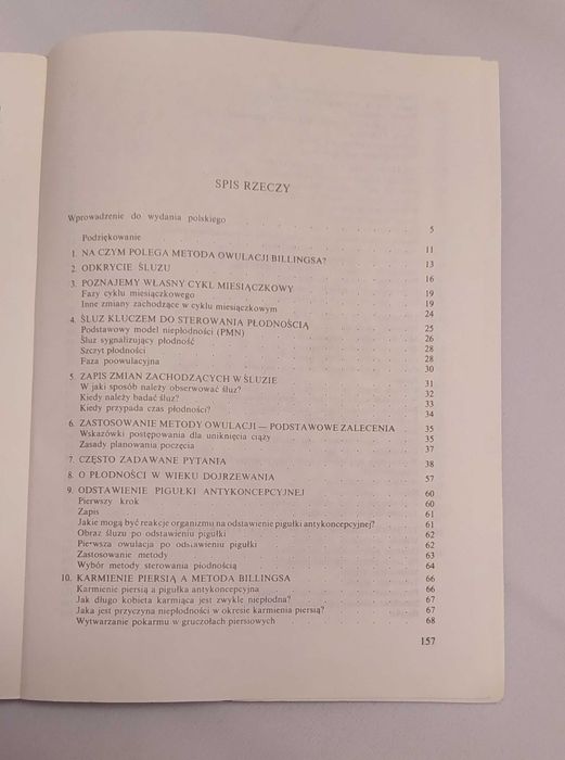 METODA BILLINGSA sterowanie płodnością