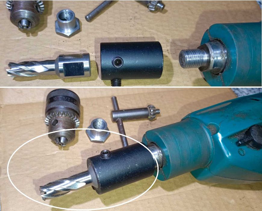 Zabierak S22 sprzęgło adapter łącznik przystawka Celma wiertarka Bosch