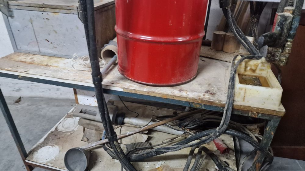 Maquina de dar poliortano