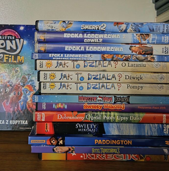 Bajki animowane na DVD