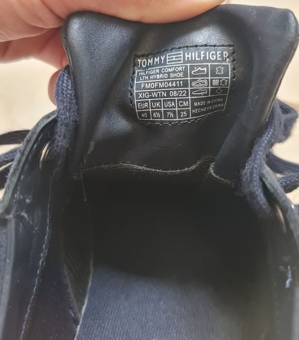 Buty Tommy Hilfiger Comfort Leather Hybrid
