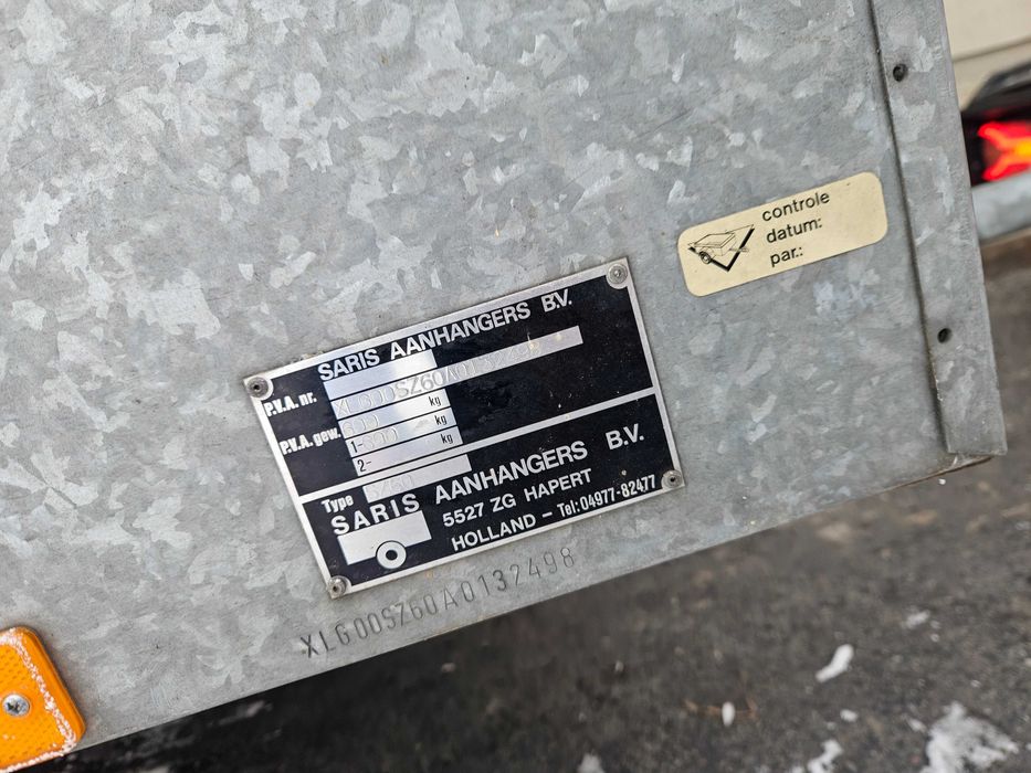 Przyczepka 600kg dmc z Niemiec