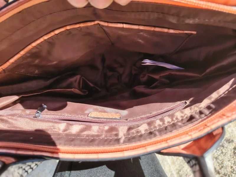 Bolsa Micussi Design Coral com Padrão Serpente Crocodilo ENVIO GRATIS