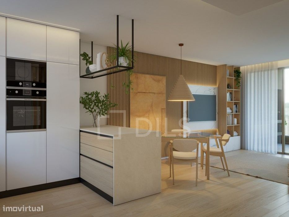 Apartamento T2 com varanda, na Praia da Rocha