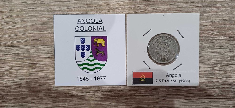 Angola - 2,5 Escudos - 1968