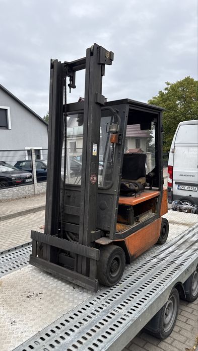 Wózek widłowy Steinbock Boss KE 16-50 1,6 t 48V + widły + prostownik