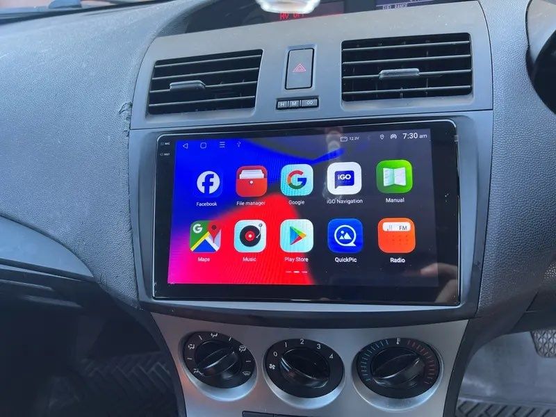 Rádio android Mazda 5 CARPLAY Android Auto GPS Internet Bluetooth NOVO