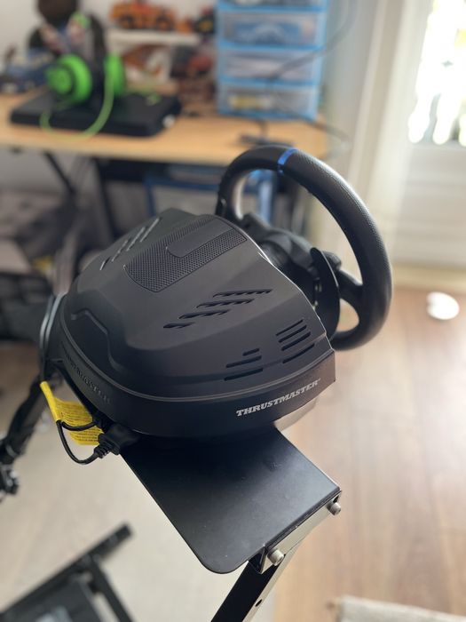 Trustmaster T300RS GT + suporte dobrável + suporte caixa