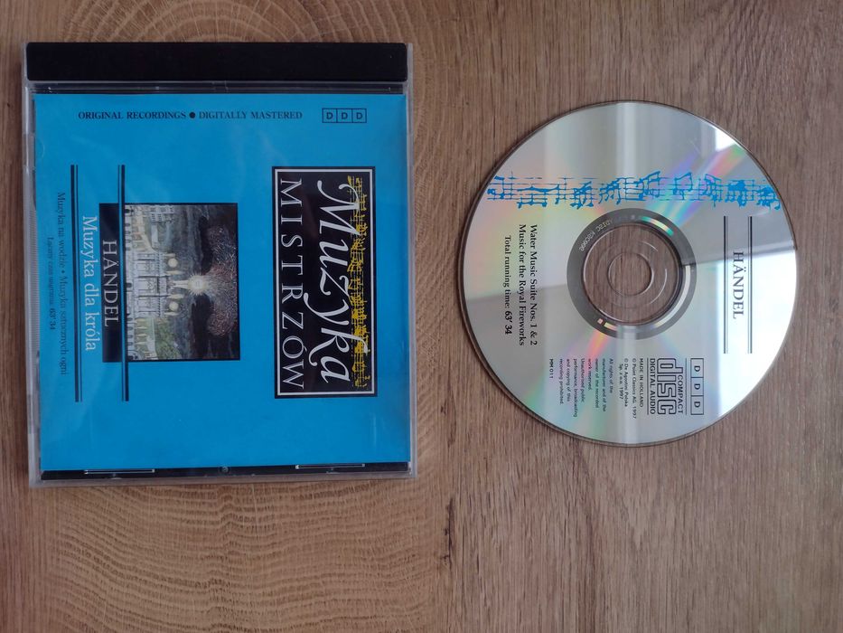 Płyta CD Handel Muzyka dla króla