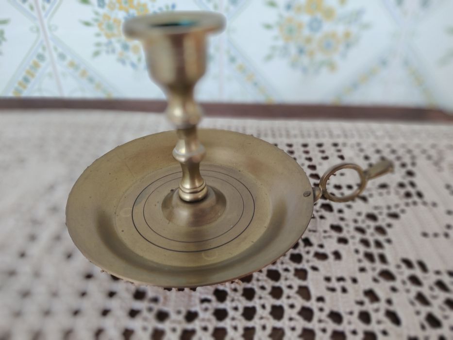 Suporte para Vela em Latão