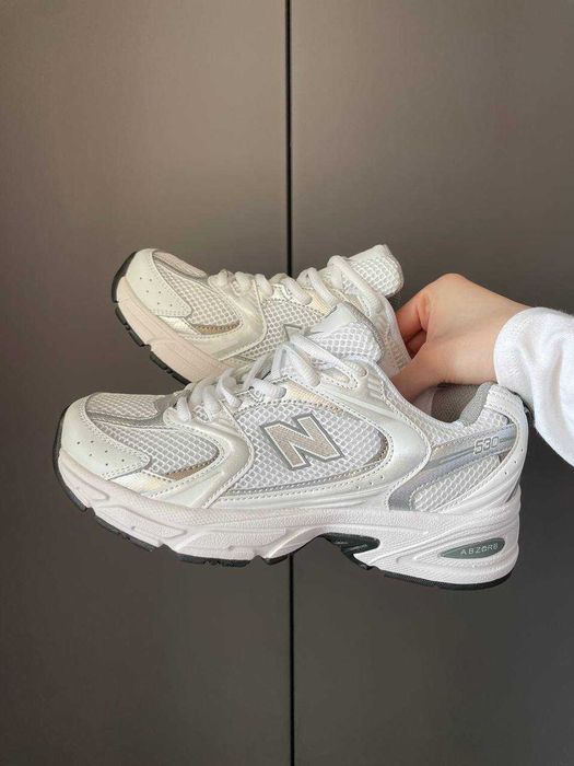 Кросівки New Balance 530 Silver | кроси Ню Беленс 530 білого кольору