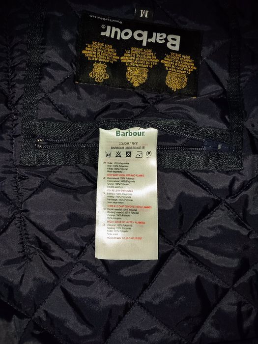 Дитяча стьобана куртка Barbour Liddesdale (Оригінал) 10-12 р