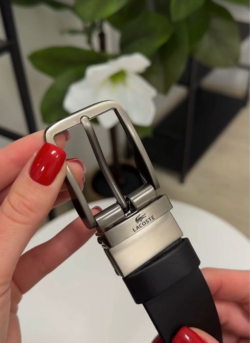 Ремень мужской кожаный (l857)/ ремінь чоловічий шкіряний