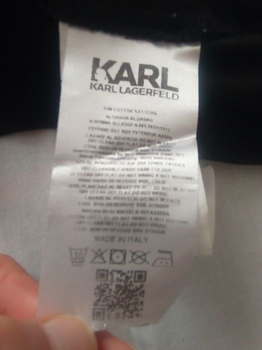 Karl Lagerfeld bluza z kapturem