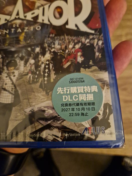 Metaphor Refantazio PS4 novo