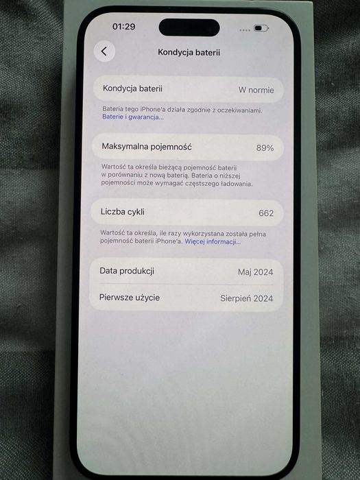 Iphone 15 Pro Max 256GB