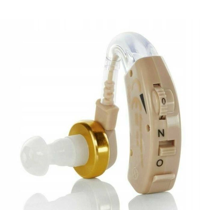 Aparat słuchowy zauszny wzmacniacz dźwięku słuchu  dla słabosłyszących