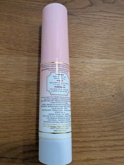 Spray utrwalający makijaż - TOO FACED Hangover 3 in 1, 30ml