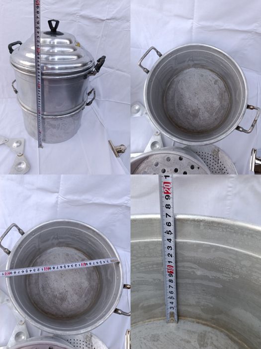 Алюмінієва пароварка для приготування на пару СССР парова тарілка