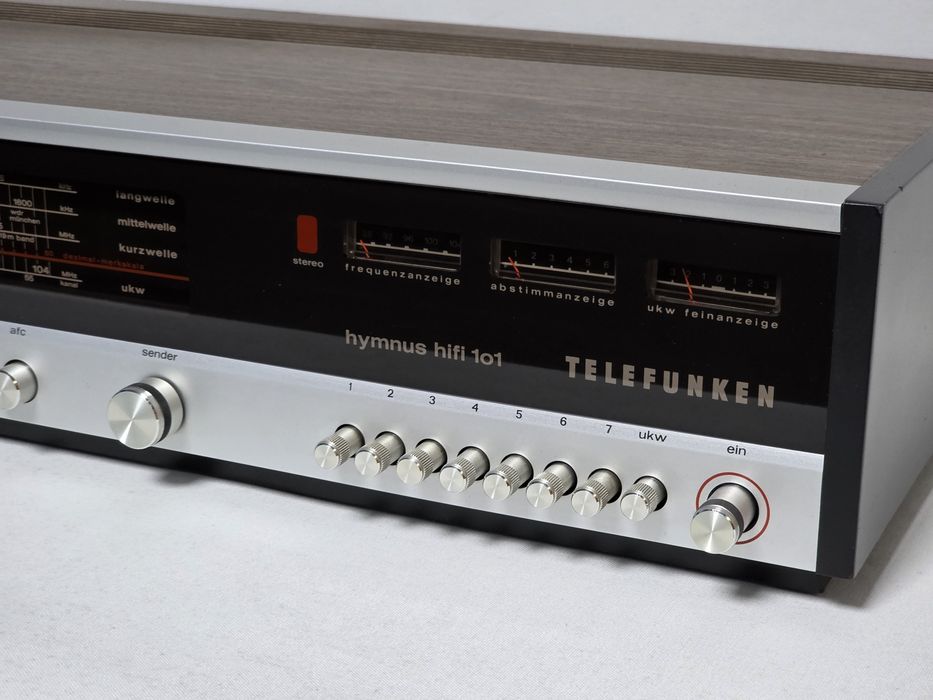 Receiver Vintage reparado Telefunken