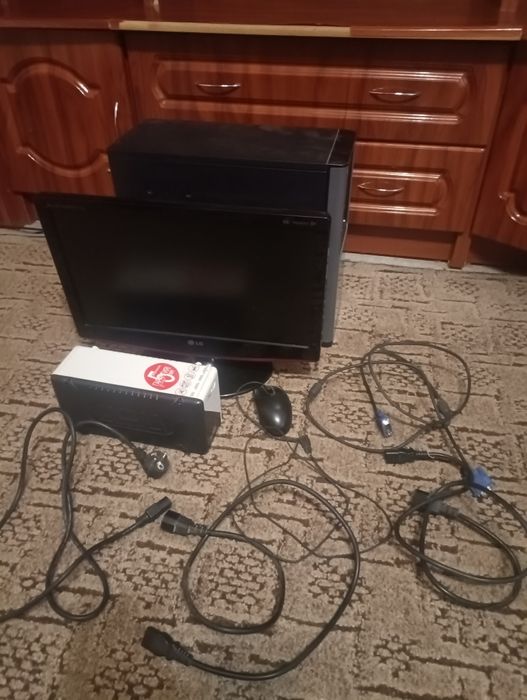 Пк, монітор, блок, упс, ATlux