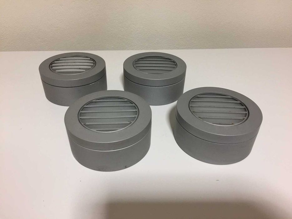 4 candeeiros de exterior com lâmpada GX53 de 9W