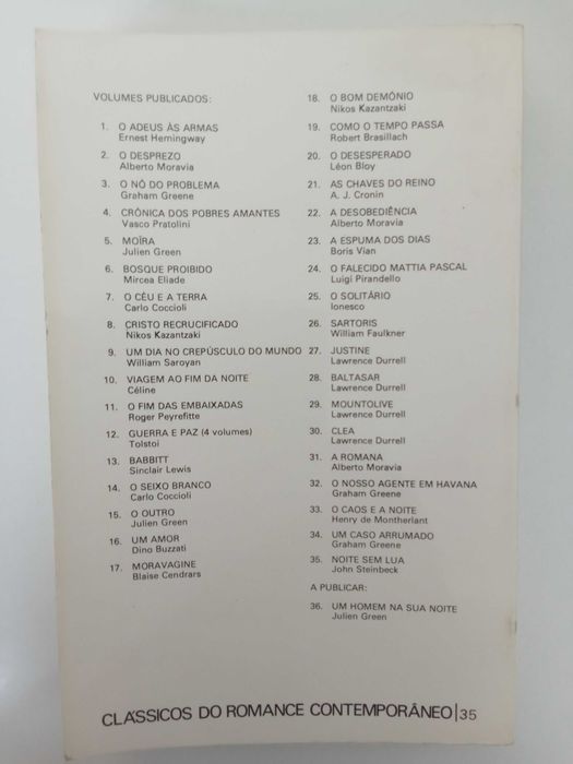 Noite sem lua - John Steinbeck