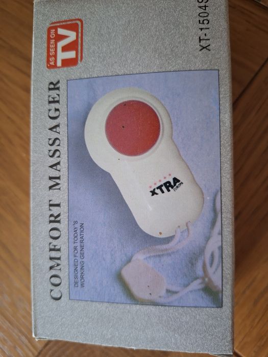 Masażer ręczny na baterie 12x7 cm Kraków