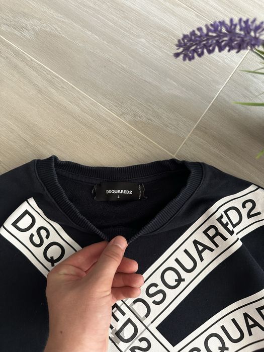 ОРИГІНАЛ! Світшот Dsquared2 y2k drill sk8