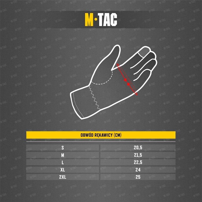 Rękawice M-TAC Nomex Assault Tactical Mk.7 czarne
