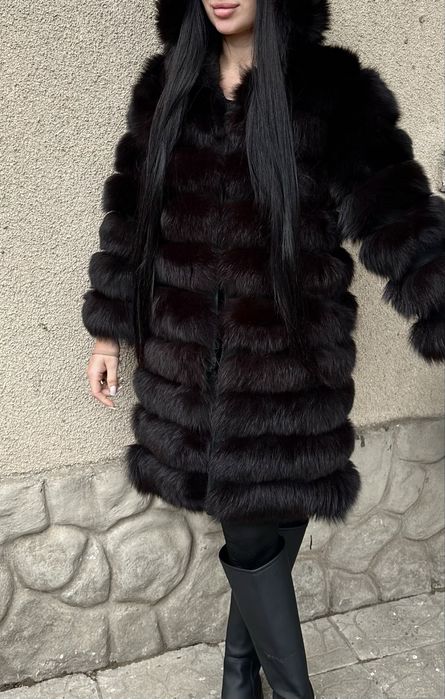 Шуба трансформер из песца