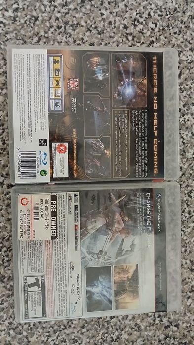 Dead space/Final fantasy 13-2 Playstation 3