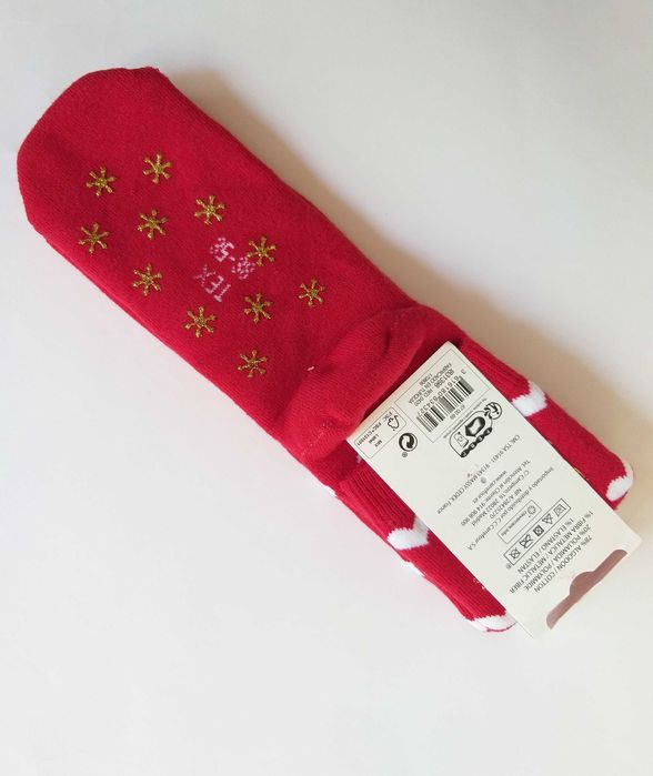 Теплые новогодние махровые носки TEX Испания