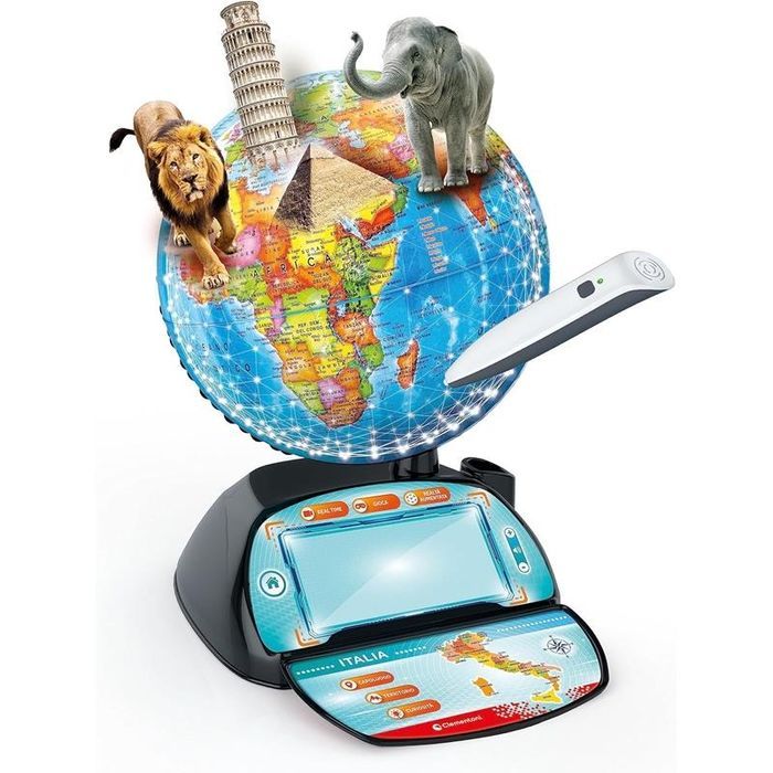Clementoni Interaktywny Globus Eduglobus Exploreglobe Real Time 50848
